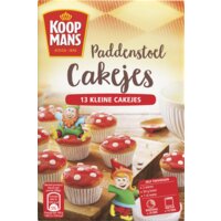 Een afbeelding van Koopmans Mix voor paddenstoelcakejes