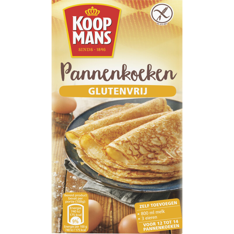Een afbeelding van Koopmans Pannenkoeken glutenvrij