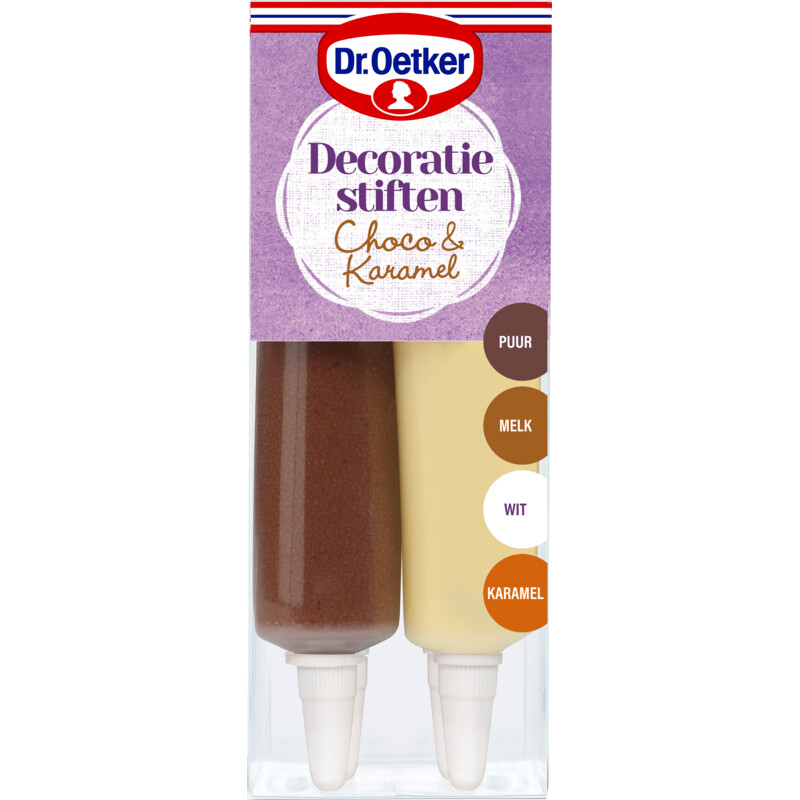 Een afbeelding van Dr. Oetker Decoratiestiften choco & karamel
