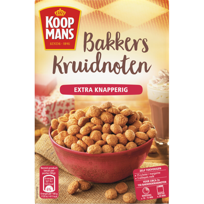 Een afbeelding van Koopmans Bakkers kruidnoten