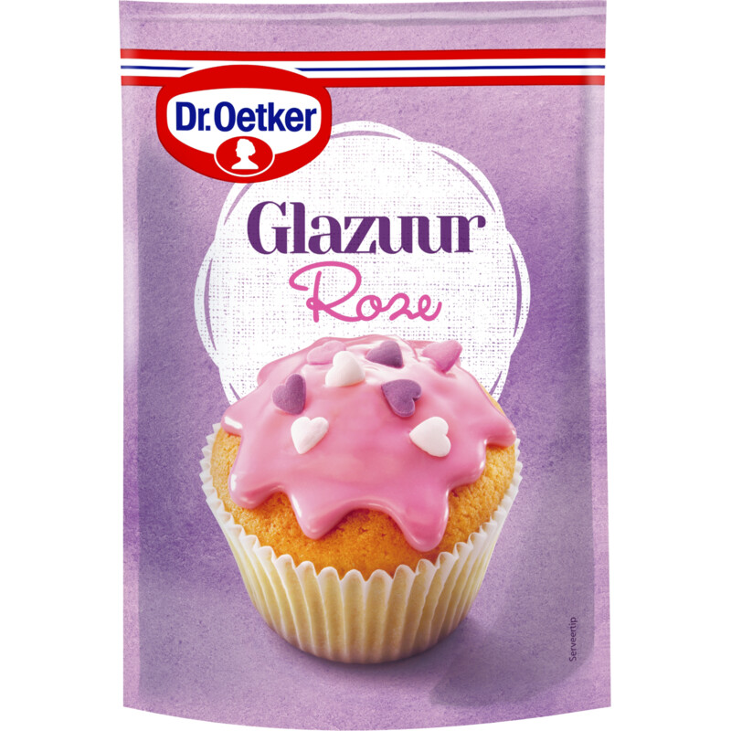 Een afbeelding van Dr. Oetker Glazuur roze