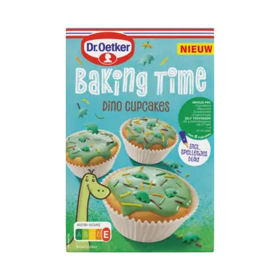 pdp-image-Dr. Oetker Baking time dino cupcakes