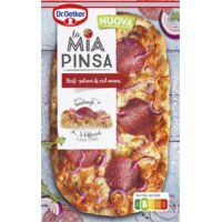 Een afbeelding van Dr. Oetker La mia pinsa rundersalami