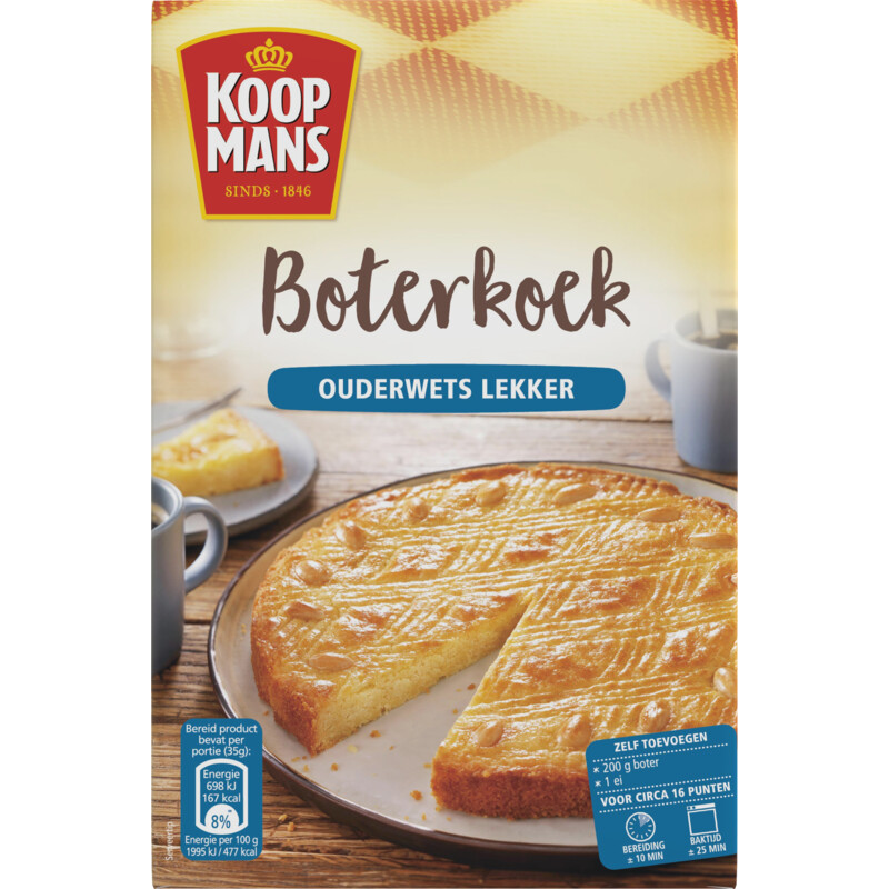 Een afbeelding van Koopmans Boterkoek