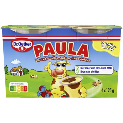pdp-image-Dr. Oetker Paula vla met vanillesmaak 4-pack