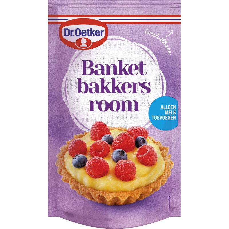 Een afbeelding van Dr. Oetker Mix voor banketbakkersroom
