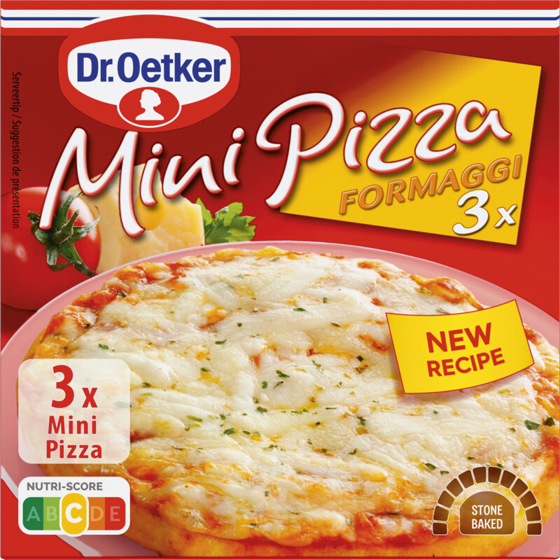 Een afbeelding van Dr. Oetker Mini pizza formaggi