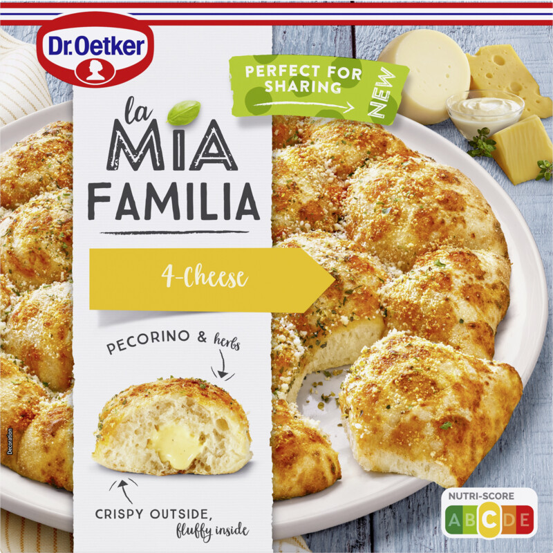 Een afbeelding van Dr. Oetker La mia familia 4-cheese