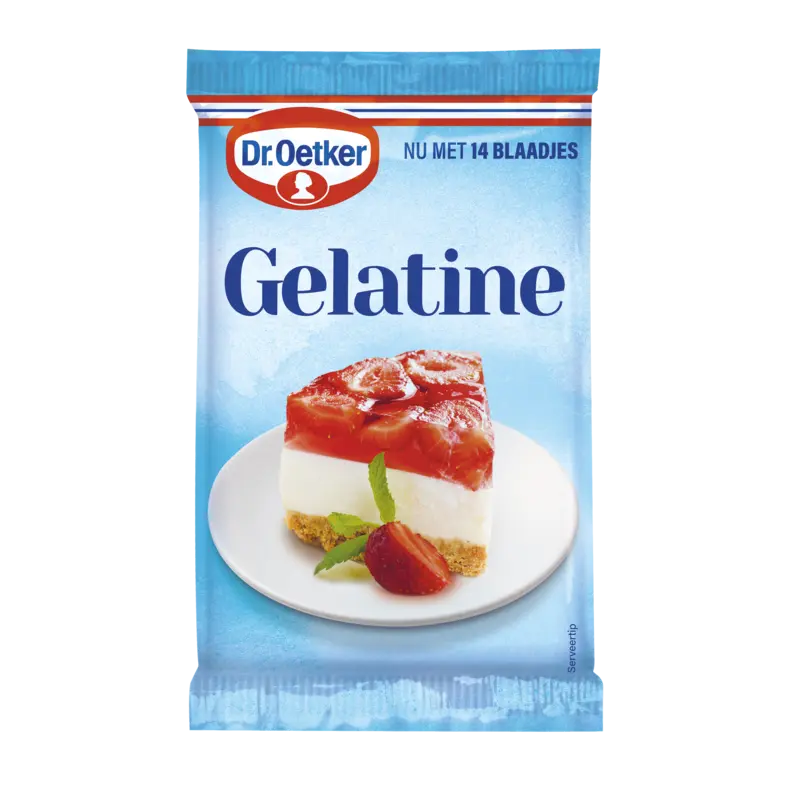 Dr. Oetker Bladgelatine helder