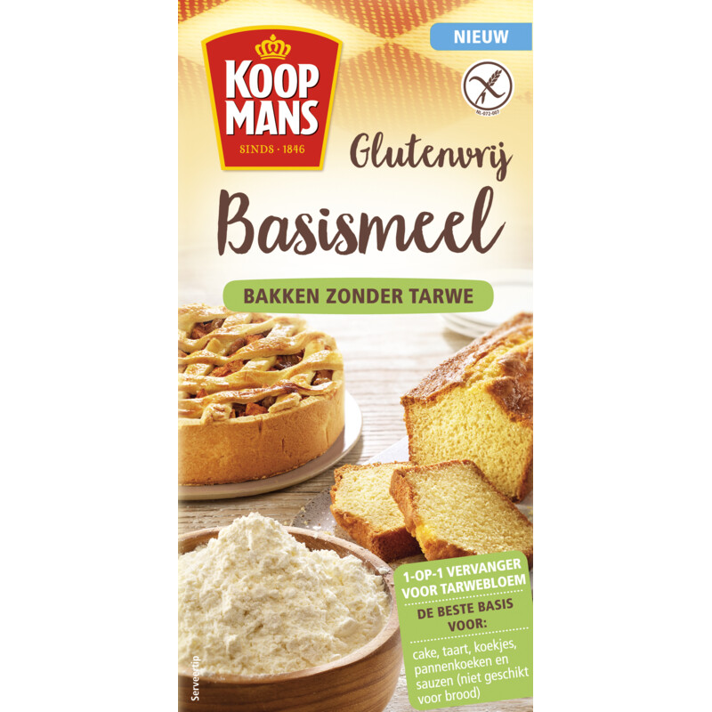 Een afbeelding van Koopmans Glutenvrij basismeel