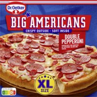 Een afbeelding van Dr. Oetker Big Americans xl pizza double pepperoni