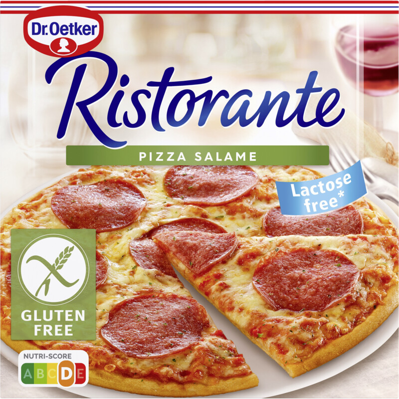 Een afbeelding van Dr. Oetker Ristorante pizza salami glutenvrij