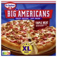 Dr. Oetker Big Americans pizza XL triple meat