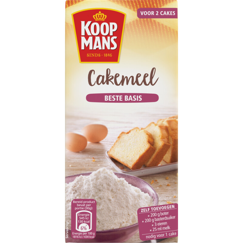 Een afbeelding van Koopmans Cakemeel