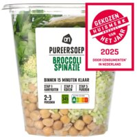 Een afbeelding van AH Pureersoep broccoli spinazie