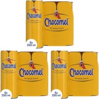 Een afbeelding van Chocomel Vol blik 6x250ml 3-pack