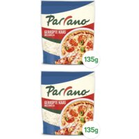 Een afbeelding van Parrano Geraspte kaas mozzarella 2-pack
