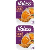 Een afbeelding van Valess Vega Saté schnitzel 2-pack