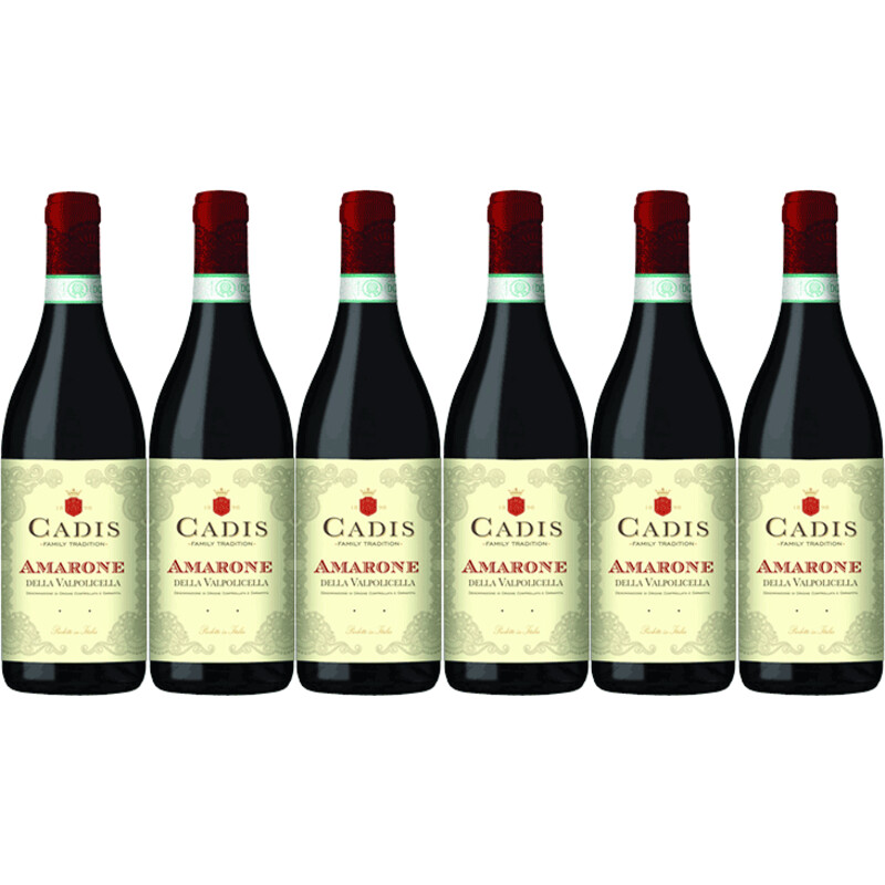 Een afbeelding van Cadis Amarone della valpolicella 6 flessen