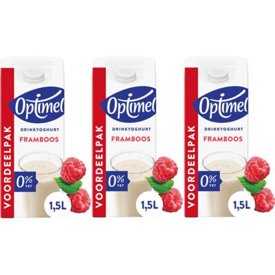 pdp-image-Optimel Drinkyoghurt framboos 1,5L 3-pack