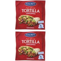 Een afbeelding van Santa Maria Tortilla wraps large 2-pack