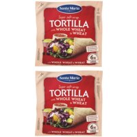 Een afbeelding van Santa Maria Grote wraps met volkoren 2-pack