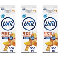 Een afbeelding van Vifit Drinkyoghurt perzik 500ml 3-pack
