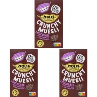 Een afbeelding van Holie's Crunchy Muesli Chocolate 3-pack
