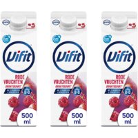Een afbeelding van Vifit Drinkyoghurt vruchten 500ml 3-pack
