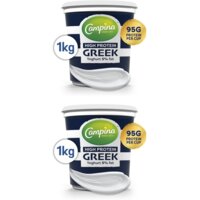 Campina Griekse yoghurt 5% 1kg 2-pack