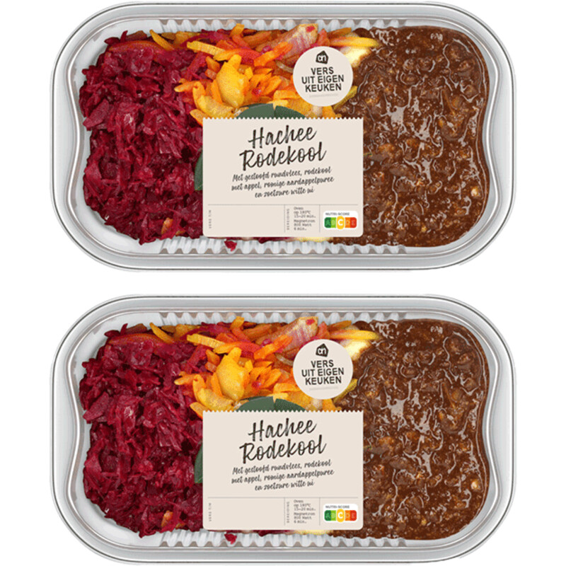 Een afbeelding van AH Verse hachee rodekool 2-pack