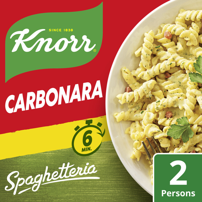 Een afbeelding van Knorr Spaghetteria carbonara