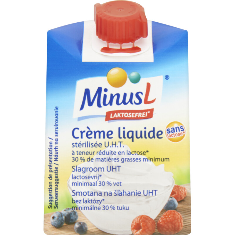 Een afbeelding van MinusL Slagroom lactosevrij