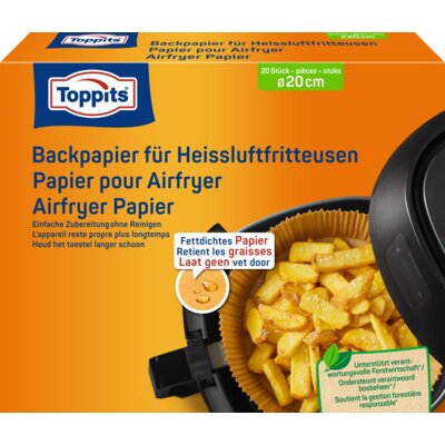pdp-image-Toppits Airfryer papier 20cm