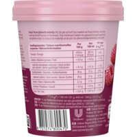 Een afbeelding van Ola Fruuji fruit sorbetijs framboos