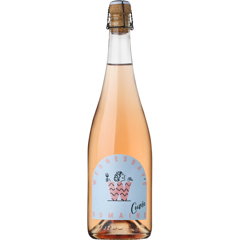Een afbeelding van Wednesday's Domaine Cuvée rose alcoholvrij