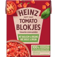 Een afbeelding van Heinz Tomaten blokjes basilicum & oregano