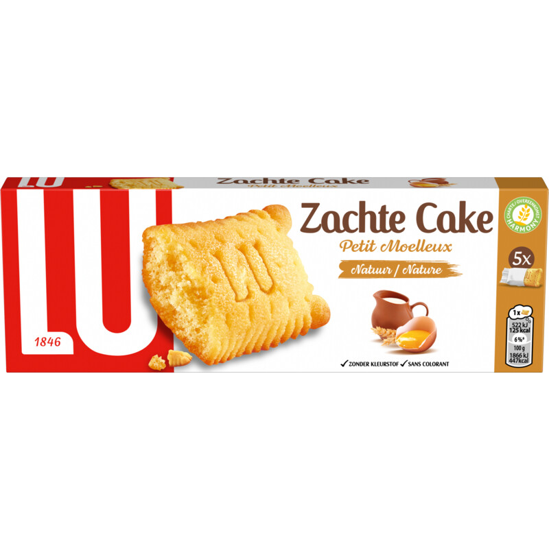 Een afbeelding van LU Zachte cake naturel