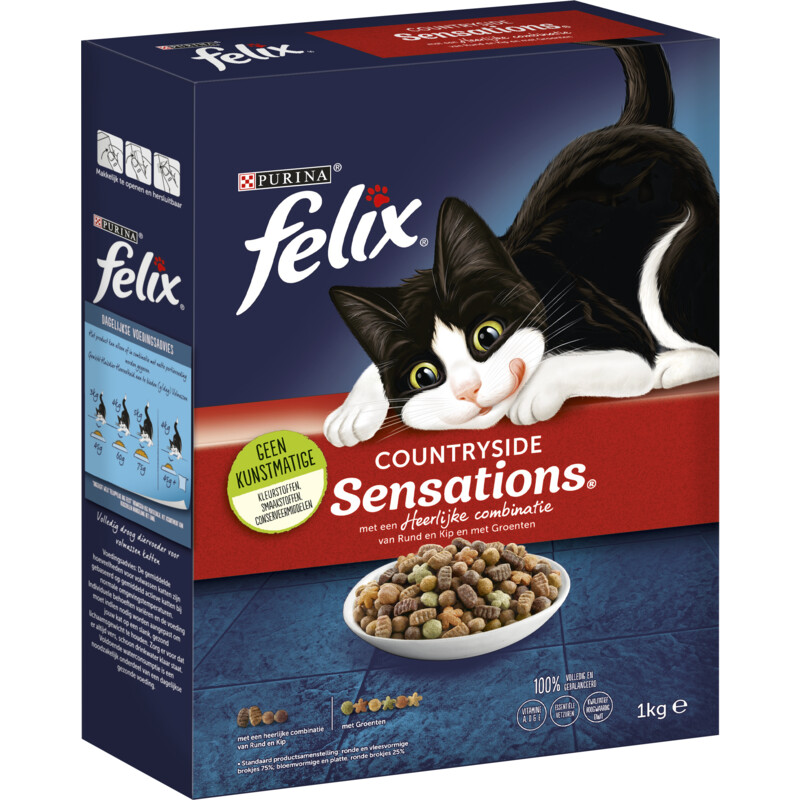 Een afbeelding van Felix Sensations countryside met rund & kip