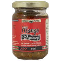 Lekker Bekkie Mango chutney