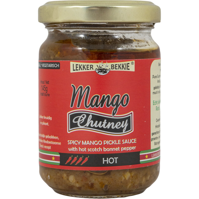 Een afbeelding van Lekker Bekkie Mango chutney
