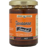 Een afbeelding van Lekker Bekkie Javaanse sambal