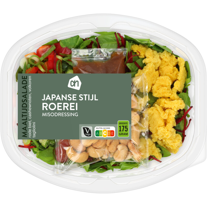 Een afbeelding van AH Maaltijdsalade Japanse noodles roerei