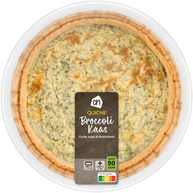 Een afbeelding van AH Quiche broccoli kaas