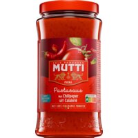 Een afbeelding van Mutti Pastasaus met chilipeper