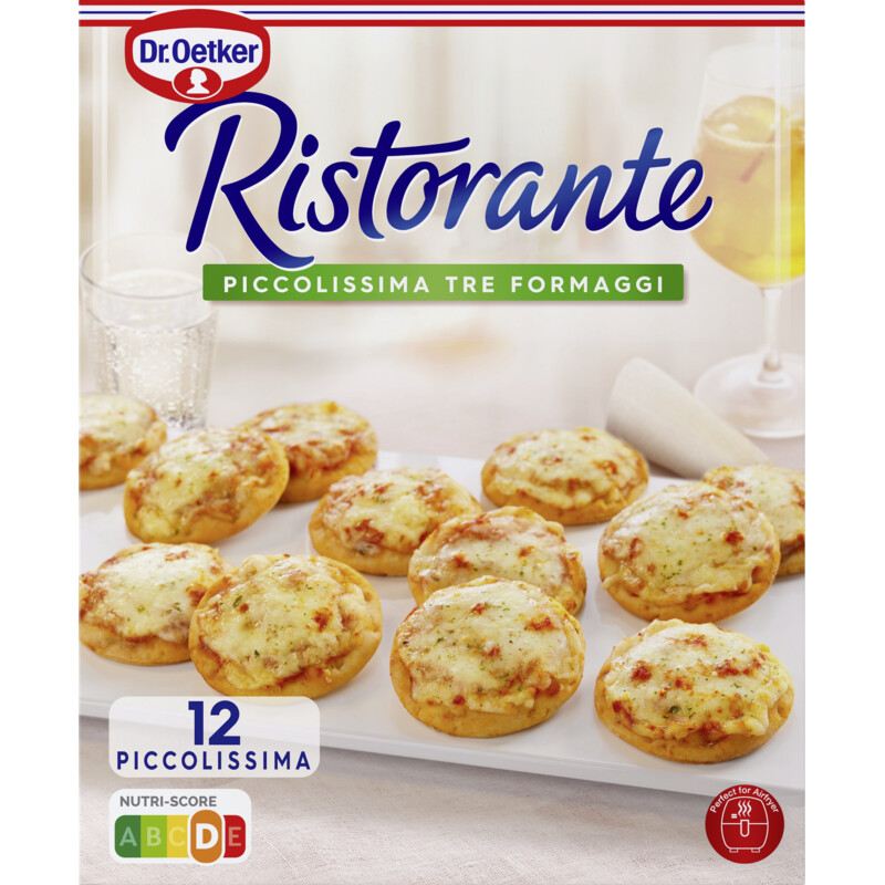 Een afbeelding van Dr. Oetker Ristorante piccolissima tre formaggi