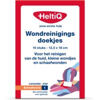 Een afbeelding van HeltiQ Wondreinigingsdoekjes