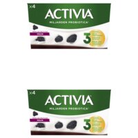 Een afbeelding van Activia Yoghurt pruim 2-pack