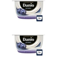 Een afbeelding van Danio Luchtige kwark bosbes 2-pack