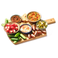 AH Vegetarische Borrelplank Pakket